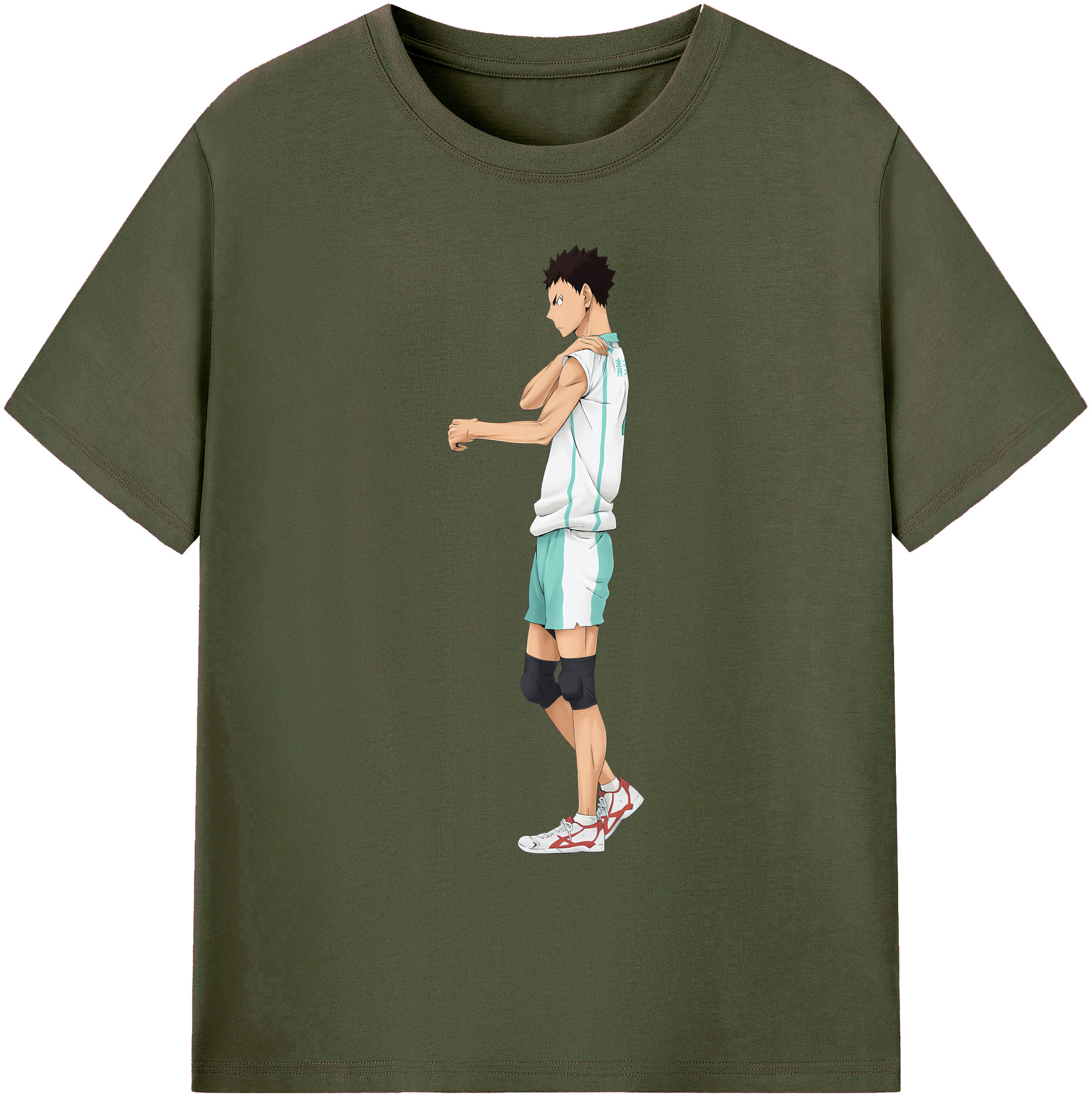 （画像用） ハイキュー!! Haikyu!! 綿100％ メンズ半袖Tシャツ｜肌触りやわらか＆通気性